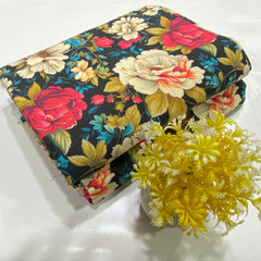 Finest Doria Linen All Over Print 2 pcs