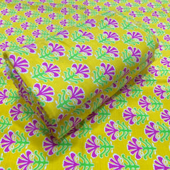 Finest Doria Linen All Over Print 2 pcs