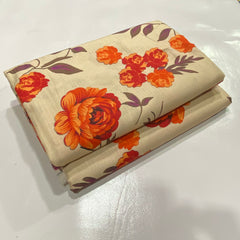 Finest Doria Linen All Over Print 2 pcs