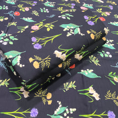 Finest Doria Linen All Over Print 2 pcs