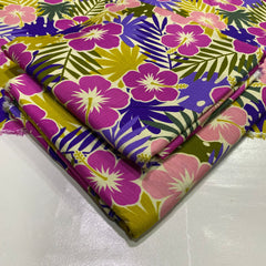 Finest Doria Linen All Over Print 2 pcs