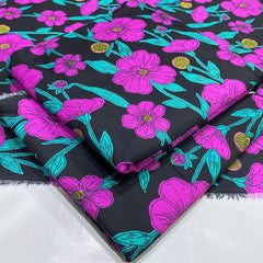 Finest Doria Linen All Over Print 2 pcs