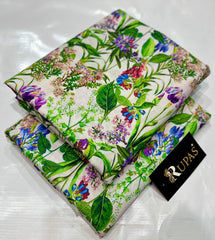 Grid Khaddar All over Print 2 pc