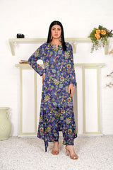 Slub Khaddar All over Print 2 pcs