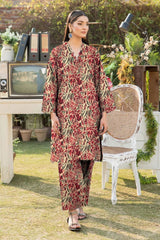 Slub Khaddar All over Print 2 pcs