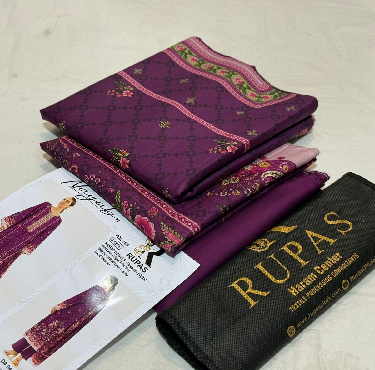 Rupas - Nayab Lawn 3 piece