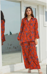Slub Khaddar All over Print 2 pcs