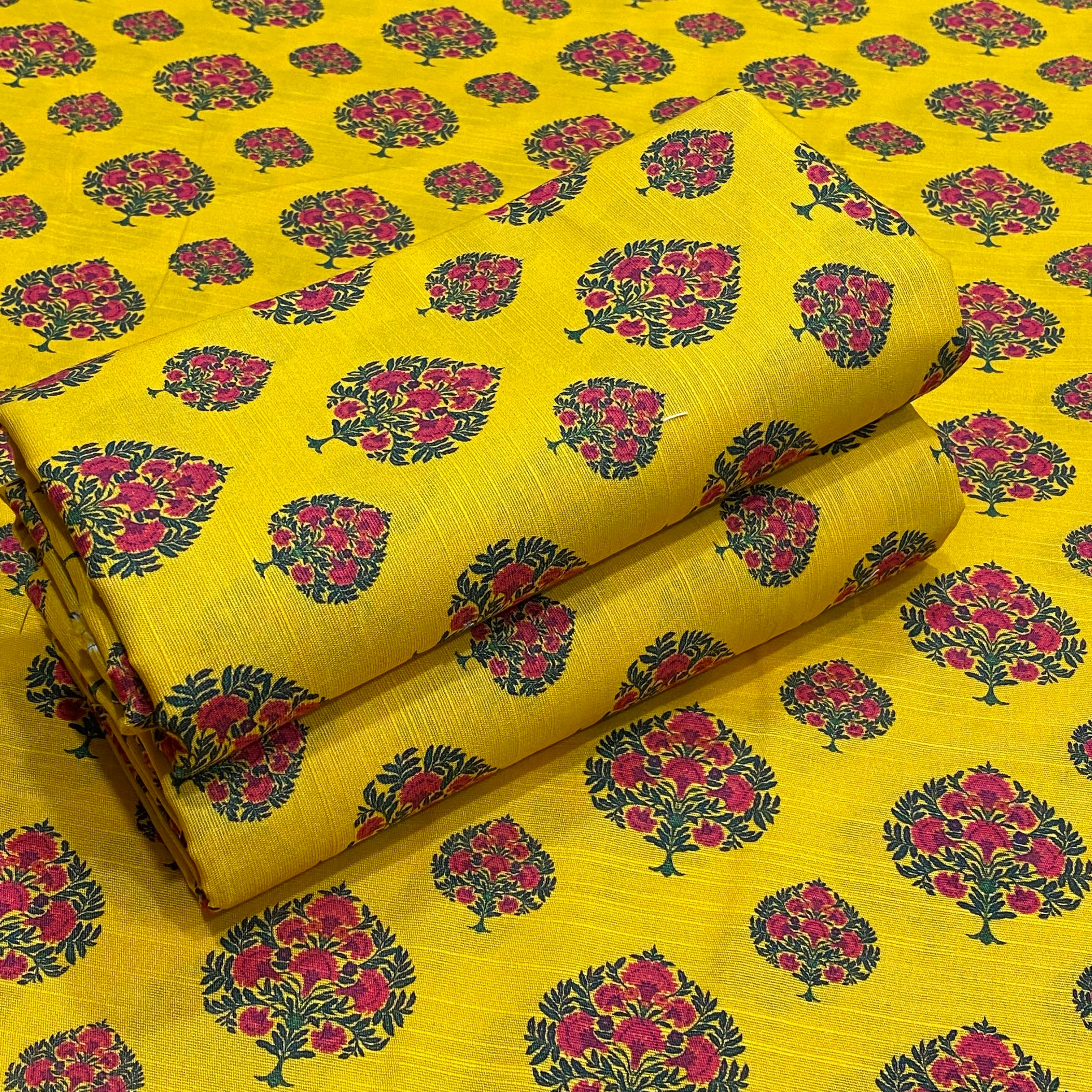 Slub Khaddar All over Print 2 pcs