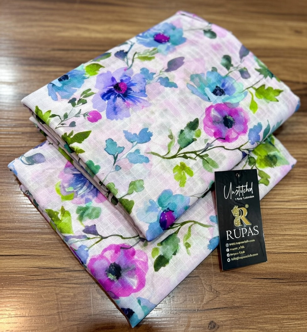 Doria Dobby Lawn All Over Print 2PC