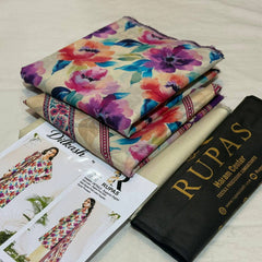 Dilkash by Rupas Lawn 3 piece