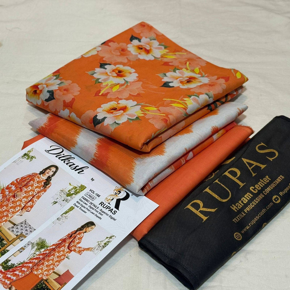 Dilkash by Rupas Lawn 3 piece