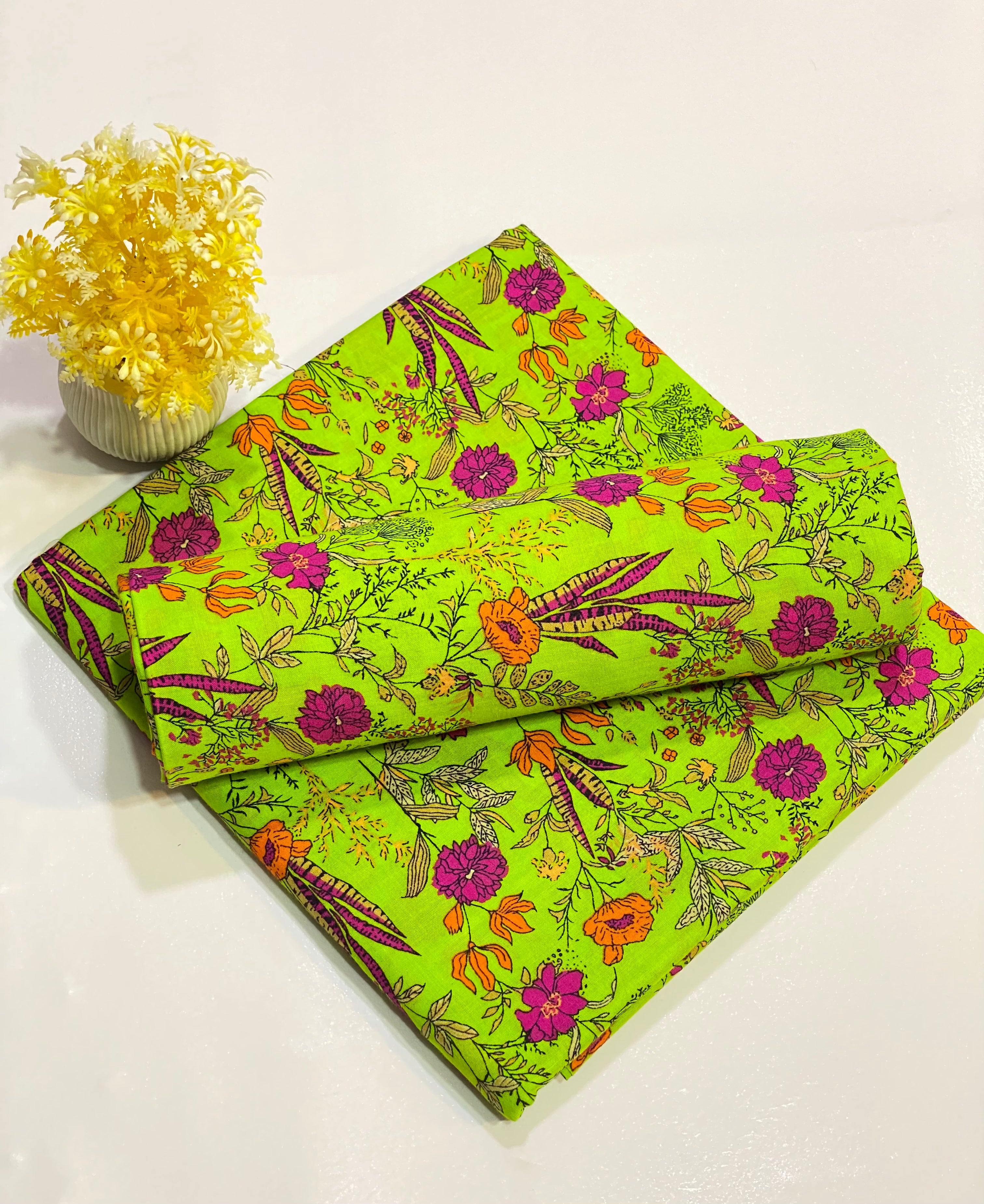 2 pcs Cotton All Over Print - Jillani Fabrics