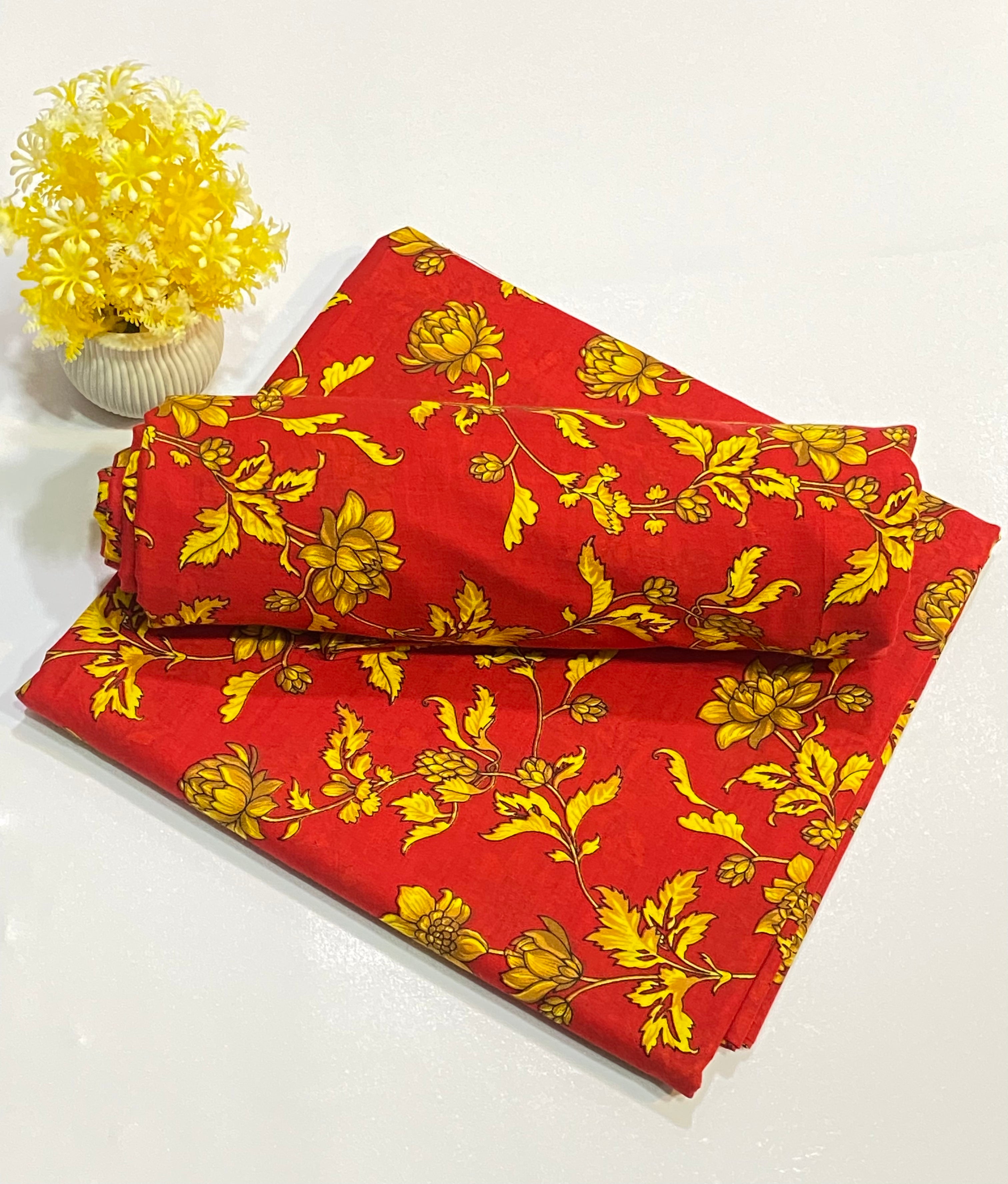 2 pcs Cotton All Over Print - Jillani Fabrics