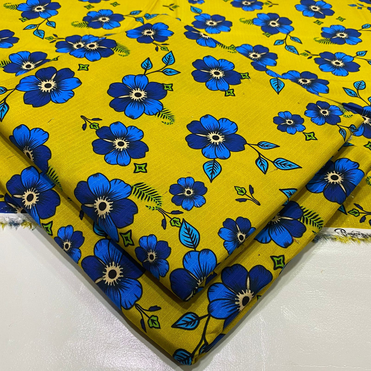 Finest Doria Linen All Over Print 2 pcs