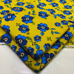 Finest Doria Linen All Over Print 2 pcs