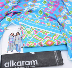 AL-KARAM branded Khaddar 3 pc