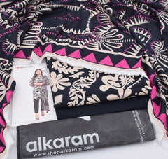 AL-KARAM branded Khaddar 3 pc