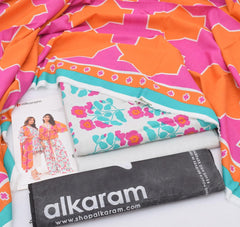 AL-KARAM branded Khaddar 3 pc