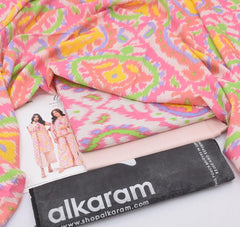AL-KARAM branded Khaddar 3 pc
