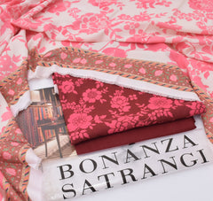 BONANZA branded Khaddar 3 pc
