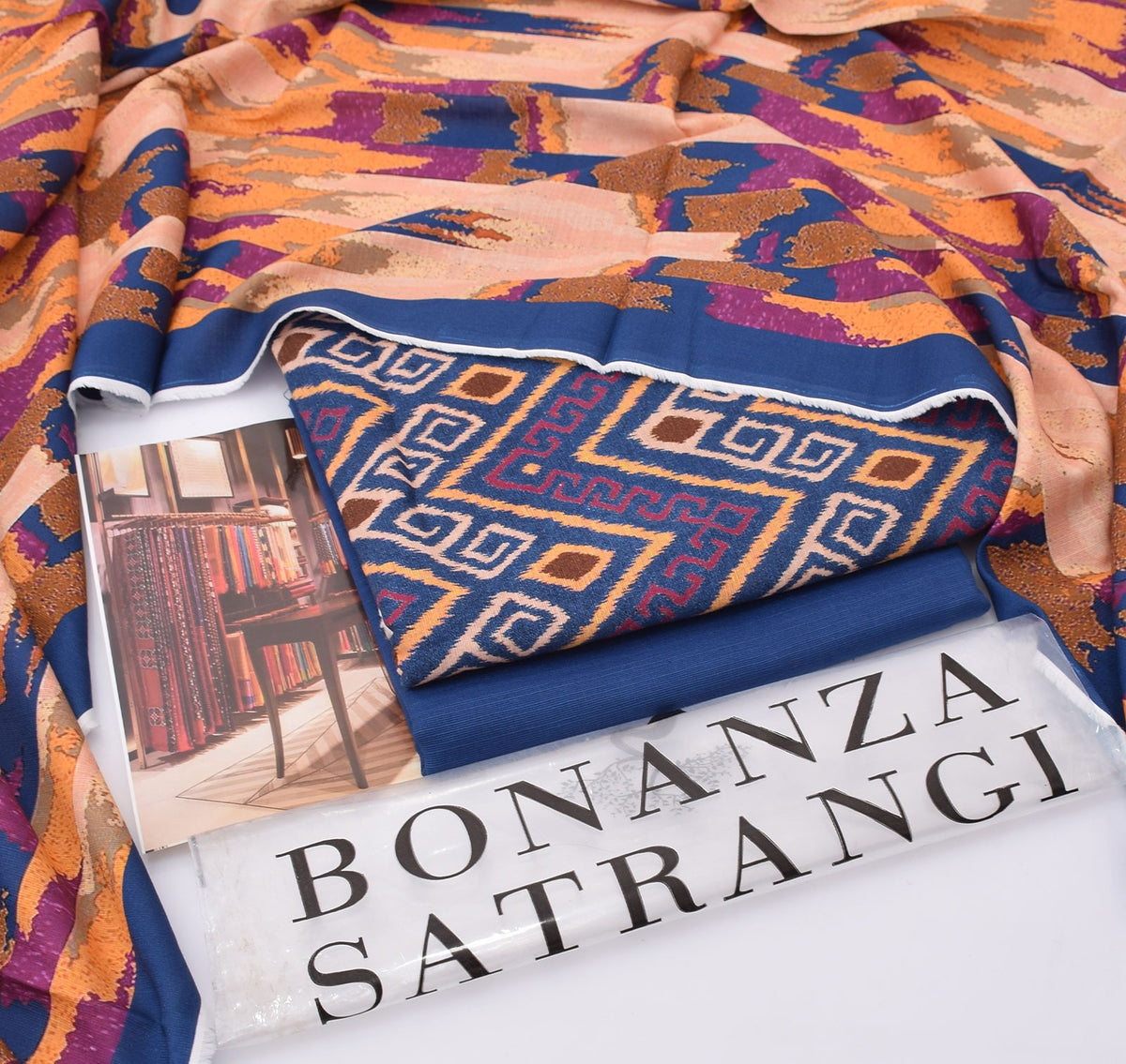 BONANZA branded Khaddar 3 pc