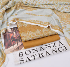 BONANZA branded Khaddar 3 pc