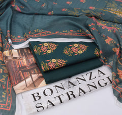 BONANZA branded Khaddar 3 pc