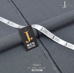 Finest Men's winter wool - J. 2 STEEL GREY