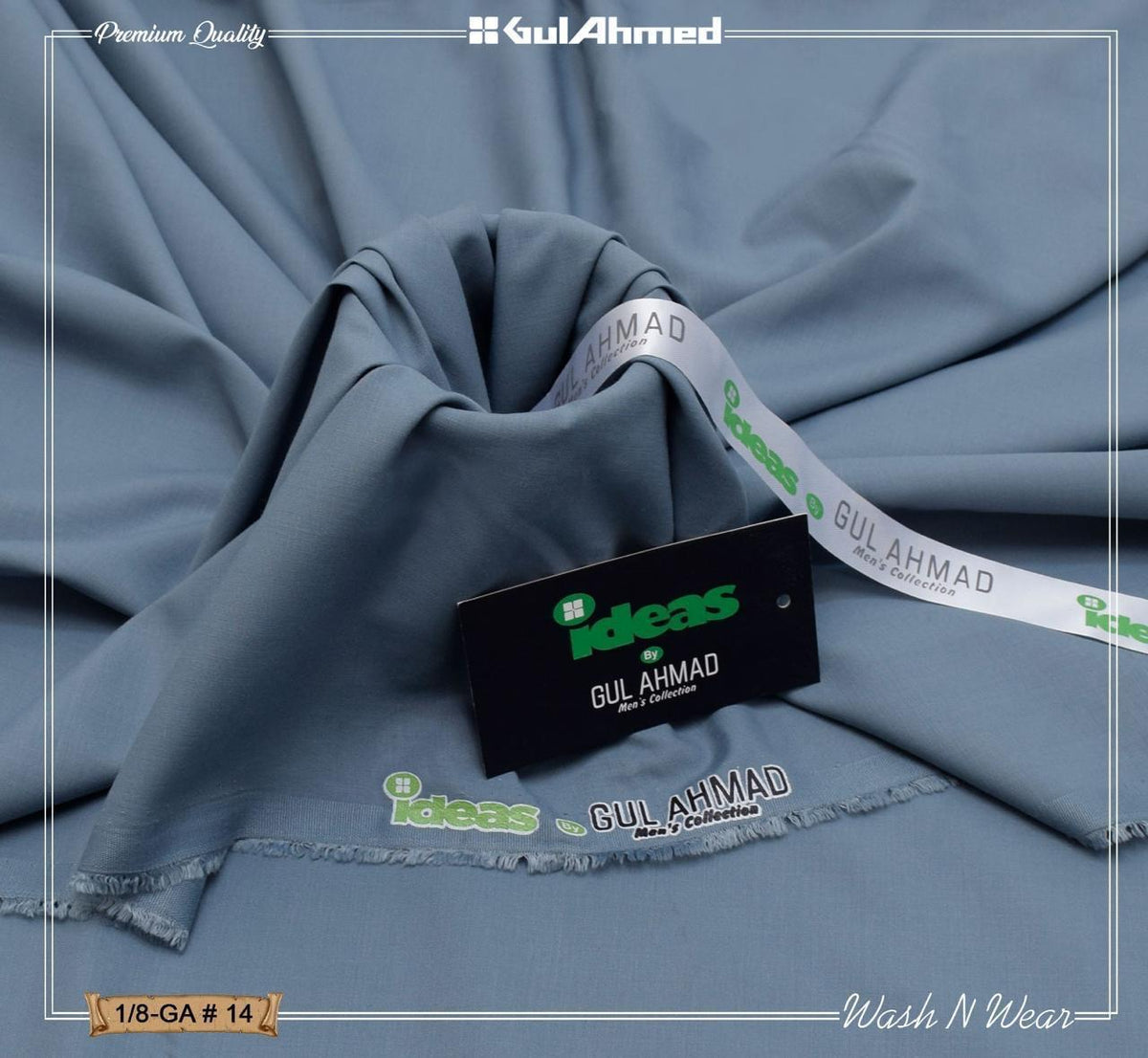 Premium Men's Four Seasons Wash n Wear - GUL AHMAD  GA14