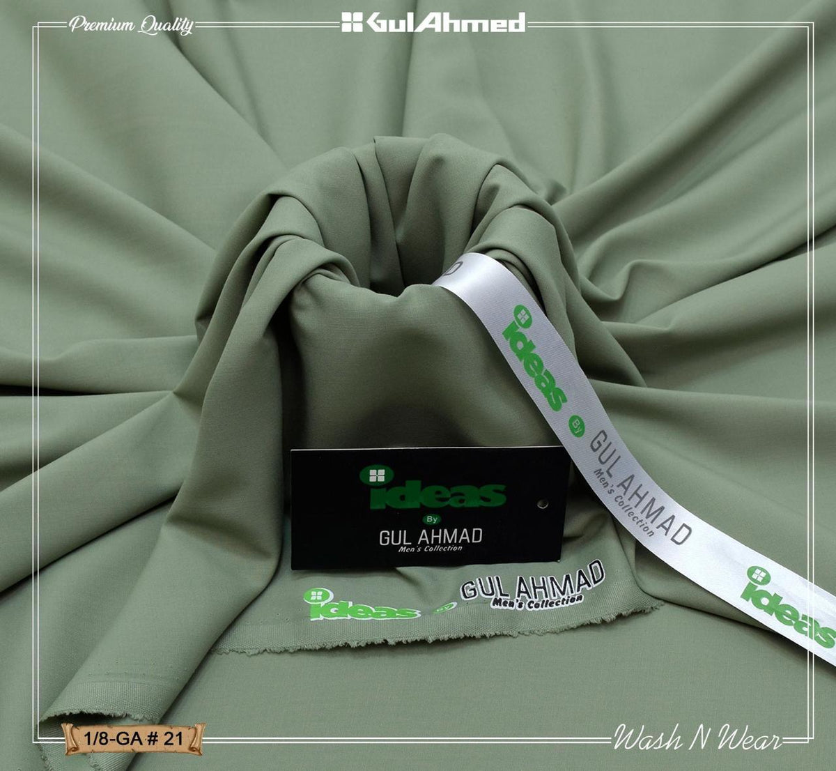 Premium Men's Four Seasons Wash n Wear - GUL AHMAD  GA21