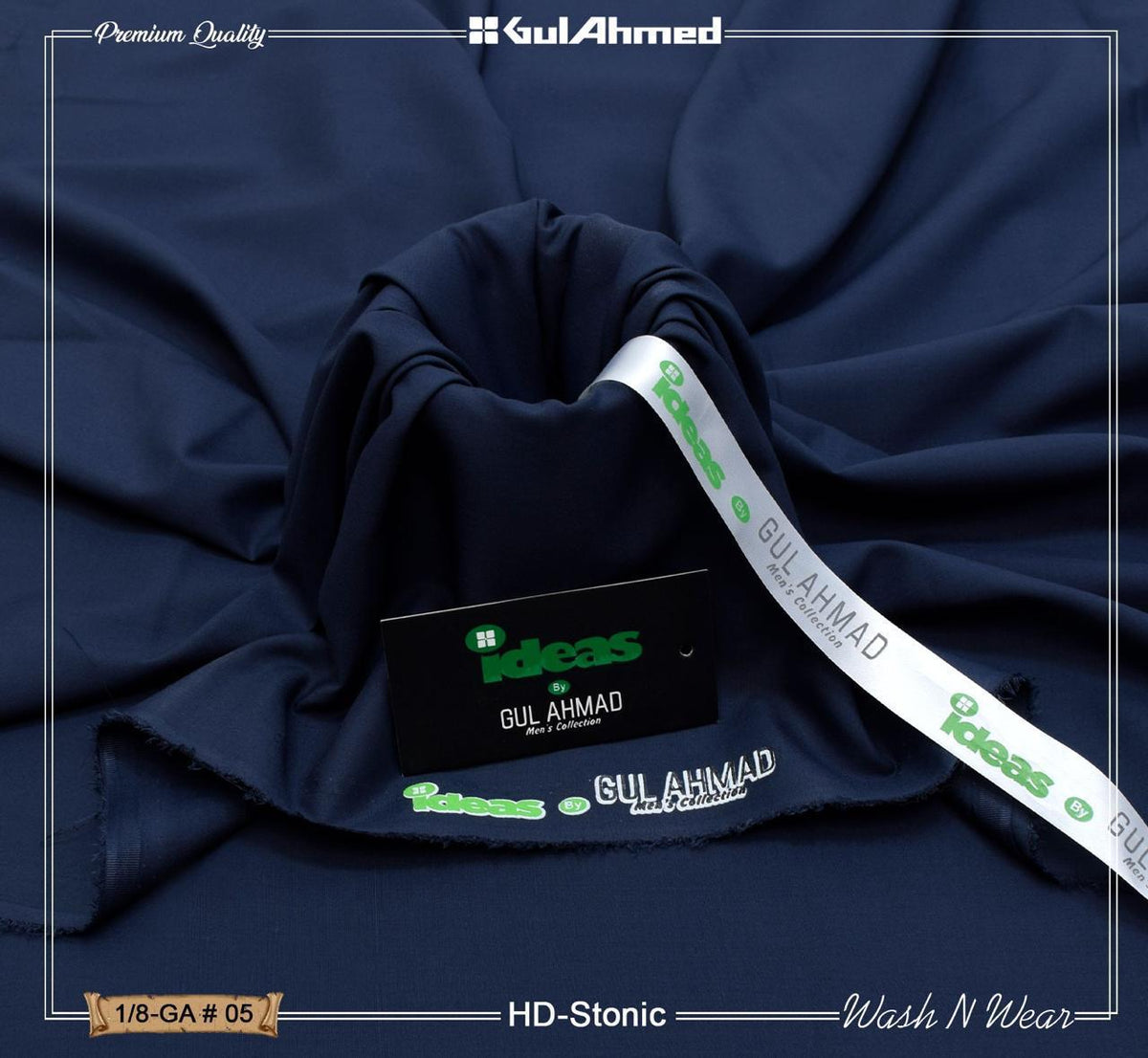 Premium Men's Four Seasons Wash n Wear - GUL AHMAD  GA05