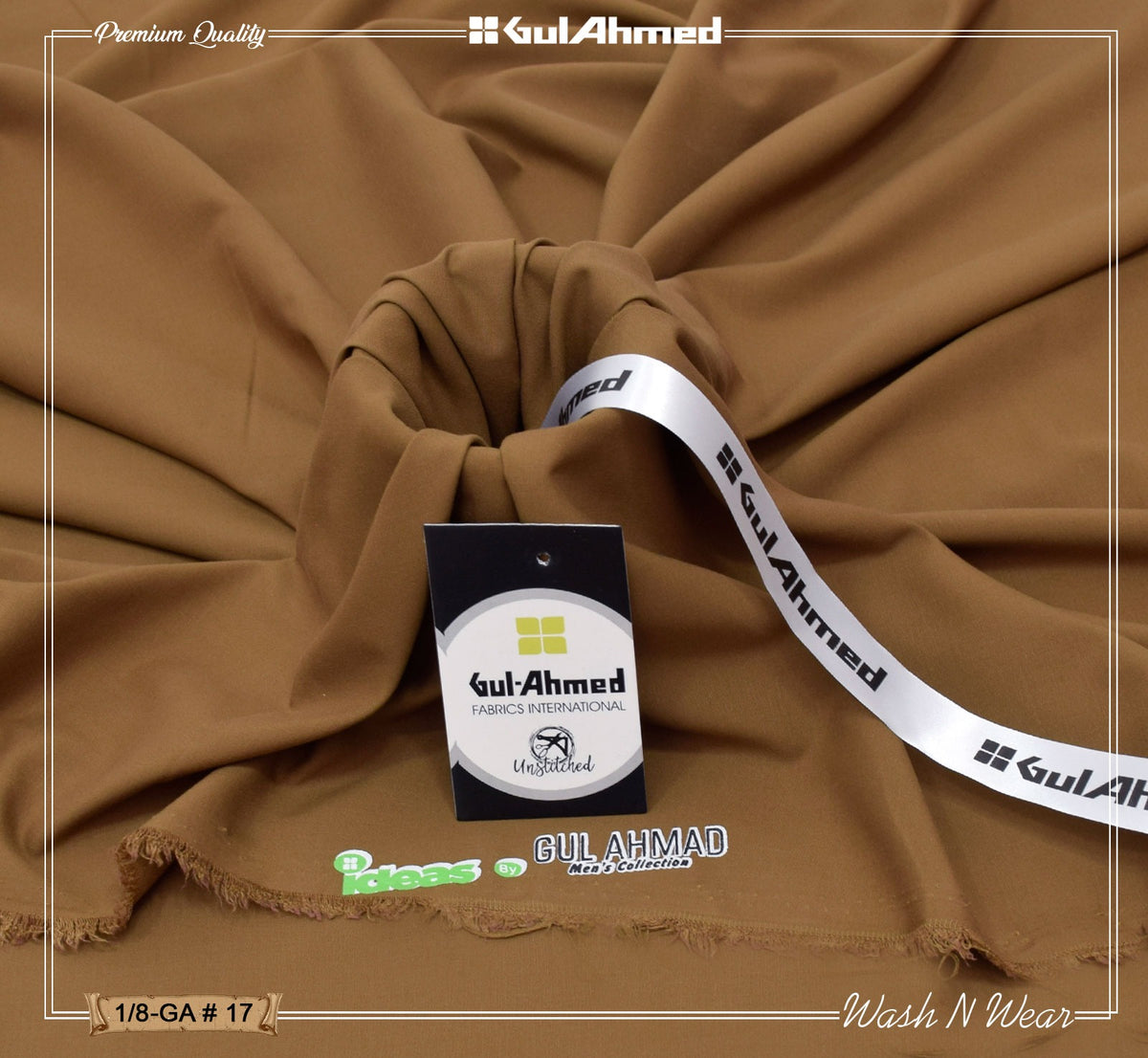 Premium Men's Four Seasons Wash n Wear - GUL AHMAD  GA17
