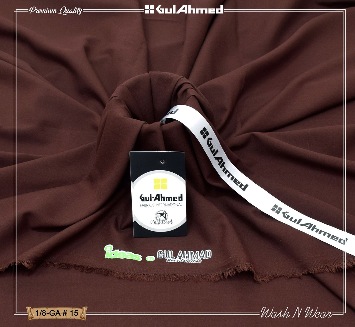 Premium Men's Four Seasons Wash n Wear - GUL AHMAD  GA15