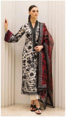 IZNIK KHADAR UNSTICHED 3PC with PATCHES - RB8392