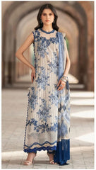BAROQUE KHADAR UNSTICHED 3PC with PATCHES - V2933