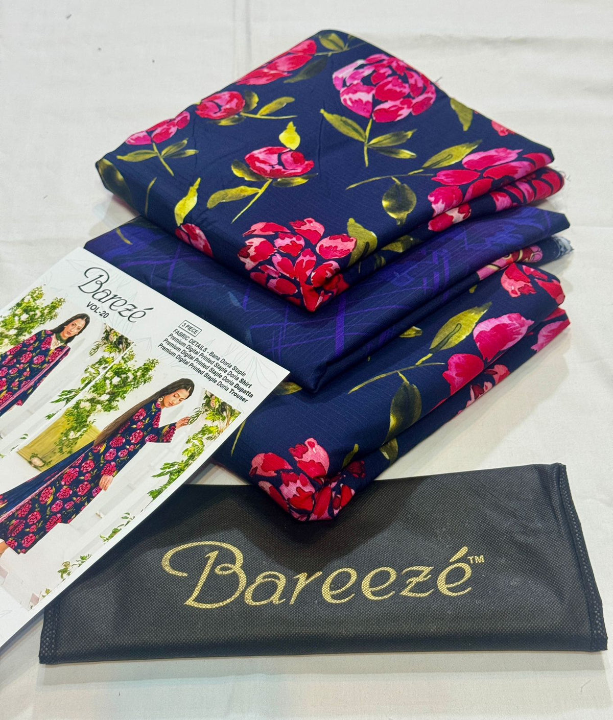 BAREEZE Linen Doria 3 pc