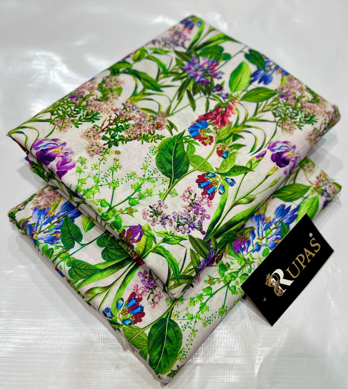 Grid Khaddar All over Print 2 pc