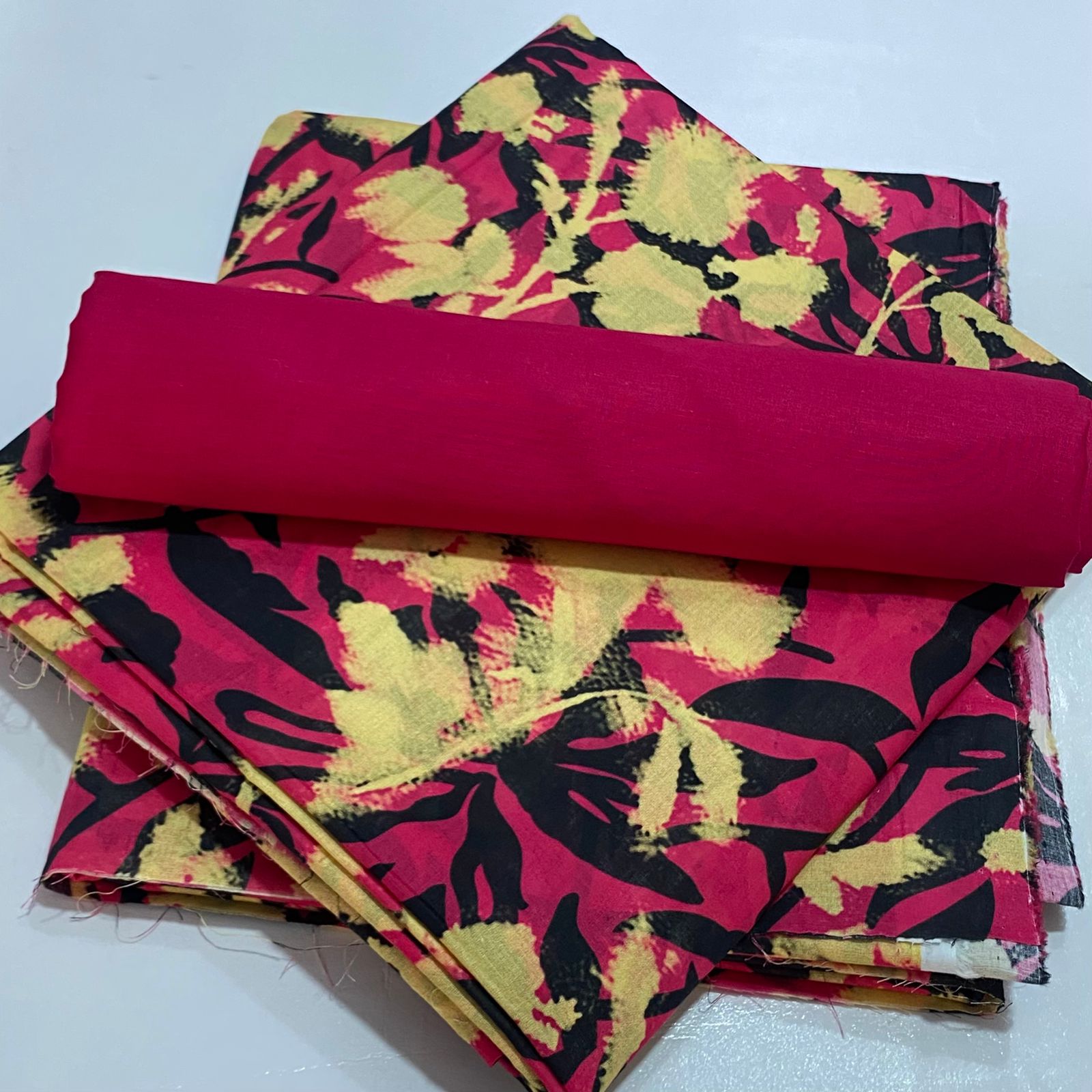 Lawn All Over Print 2PC with Dyed Trouser