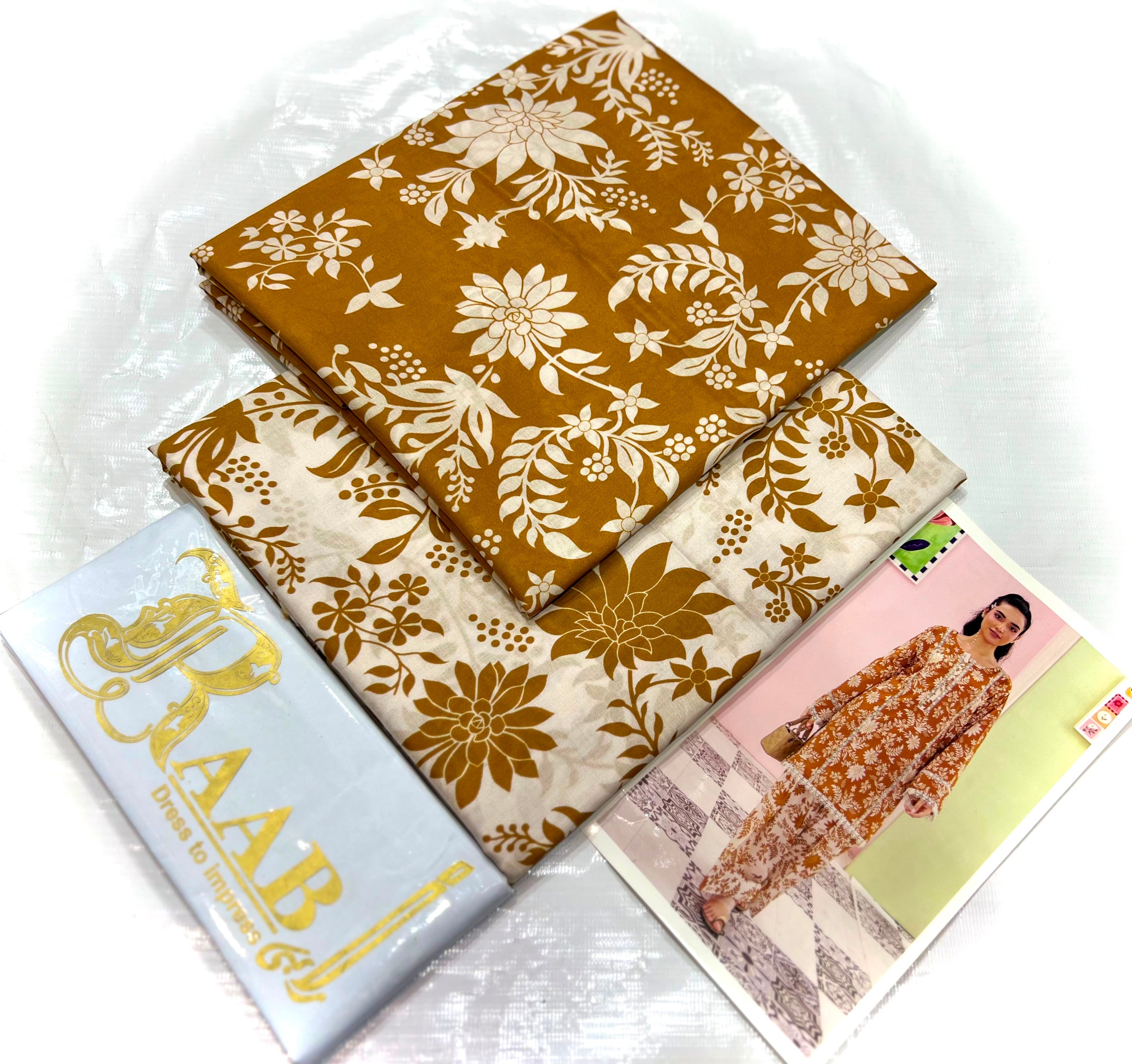 RAABI Lawn All Over Print 2PC