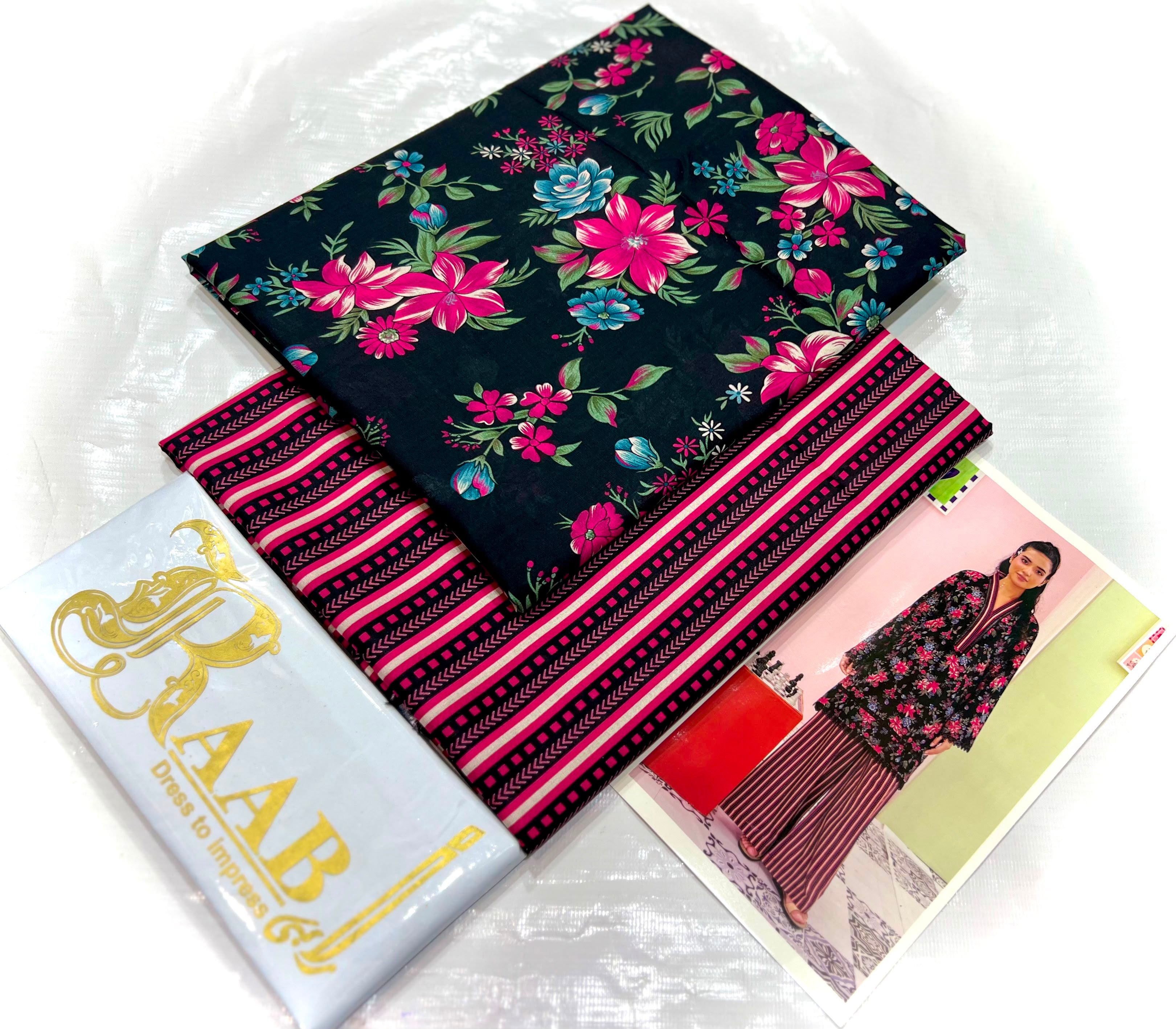 RAABI Lawn All Over Print 2PC