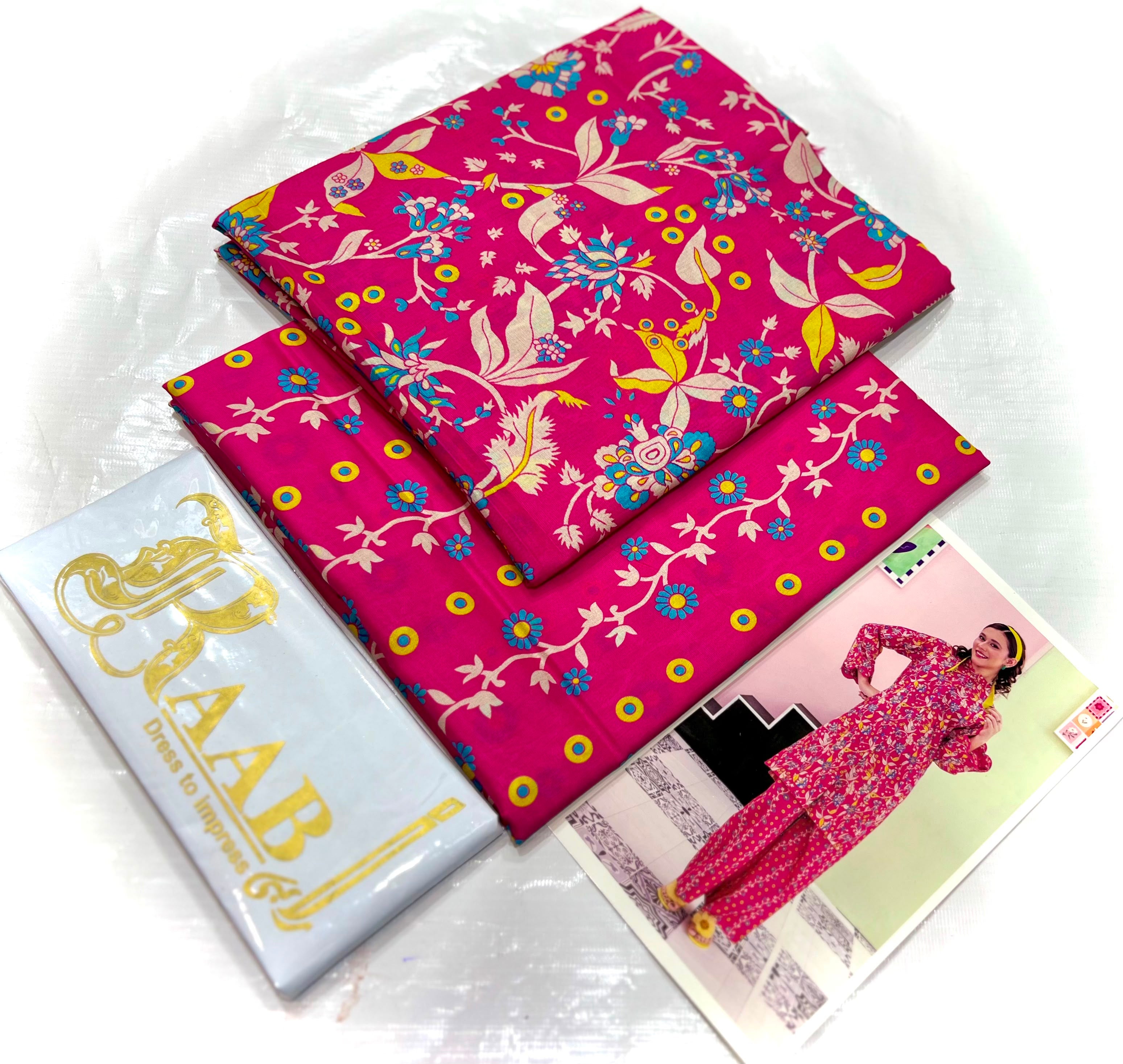 RAABI Lawn All Over Print 2PC