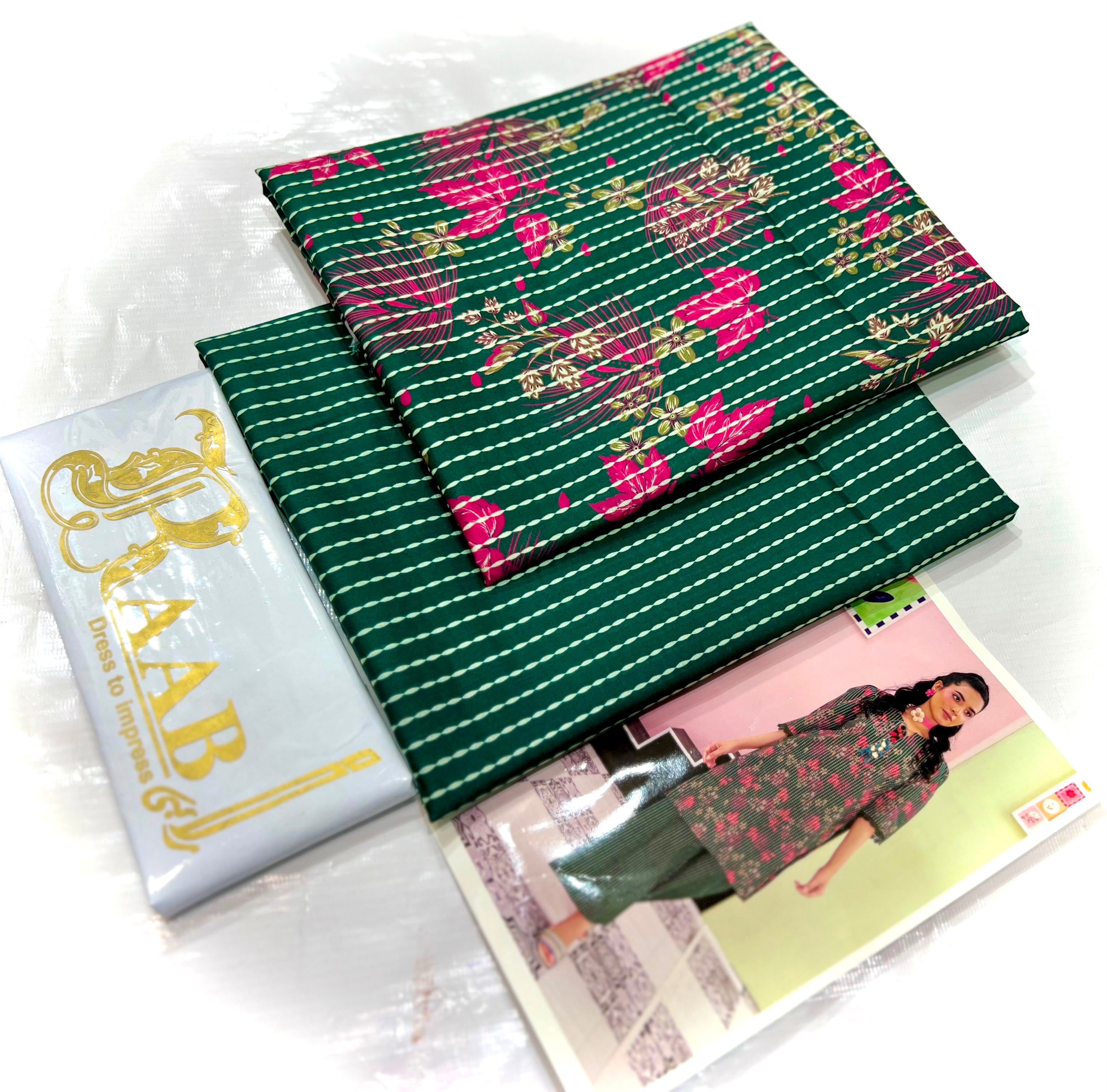 RAABI Lawn All Over Print 2PC
