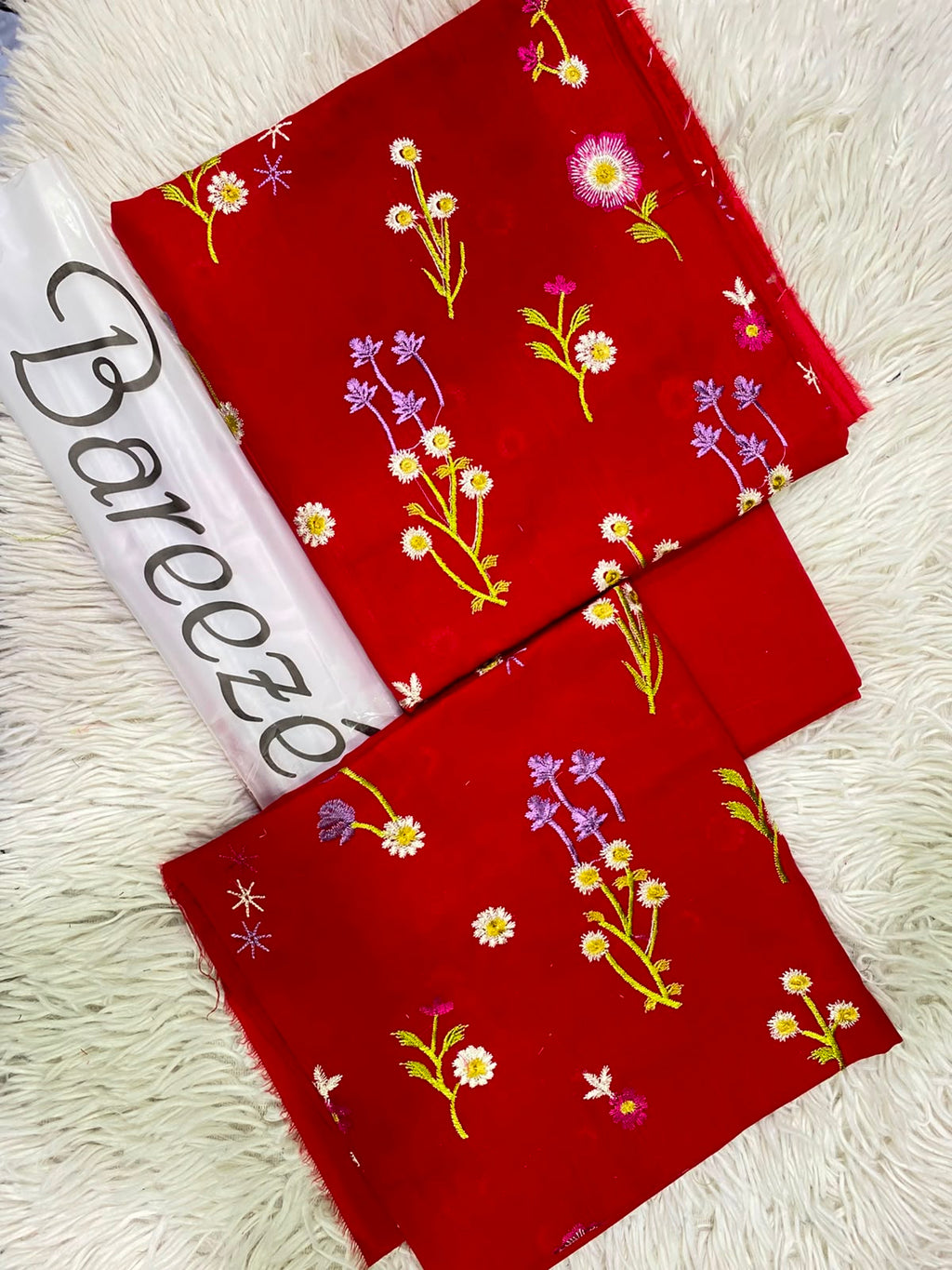 BAREEZE Embroidered Lawn 2PC