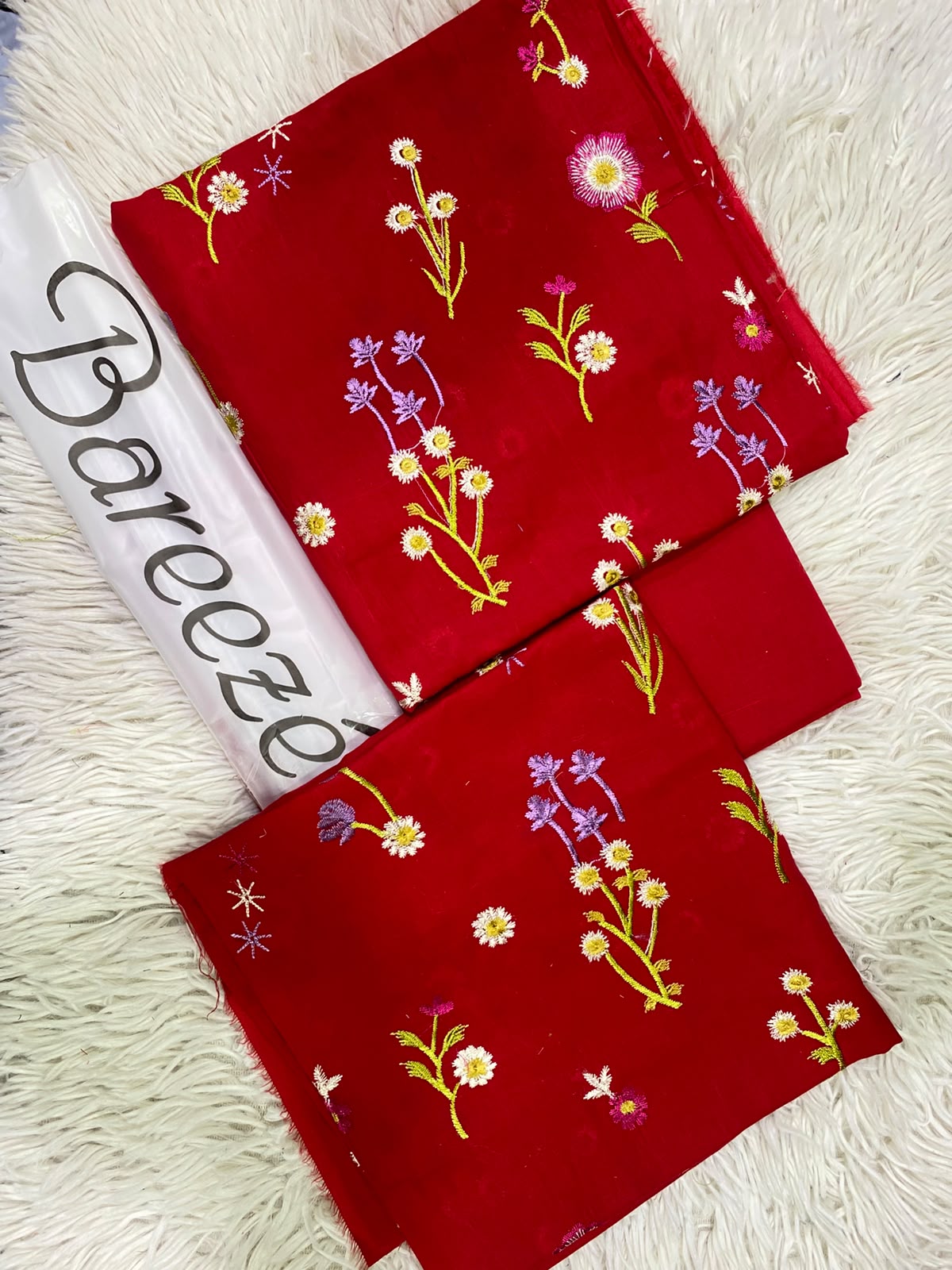 BAREEZE Embroidered Lawn 2PC